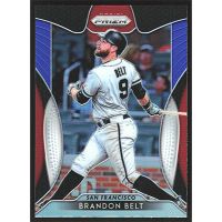 2019 Panini Prizm Red White and Blue #33 Brandon Belt