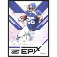 2019 Score Epix Game #EG-8 Saquon Barkley