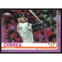 2019 Topps Chrome Pink Refractors #64 Carlos Correa