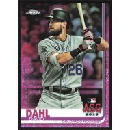 2019 Topps Chrome Update Pink Refractors #99 David Dahl All-Star