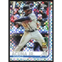 2019 Topps Chrome X-Fractors #117 Ronald Acuna Jr.