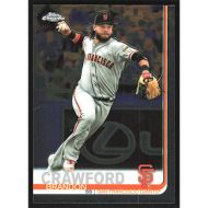 2019 Topps Chrome #190 Brandon Crawford