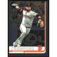 2019 Topps Chrome #190 Brandon Crawford