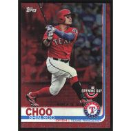 2019 Topps Opening Day Red Foil #200 Shin-Soo Choo