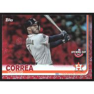 2019 Topps Opening Day Red Foil #53 Carlos Correa