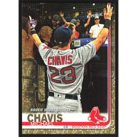 2019 Topps Update Gold #US192 Michael Chavis Rookie Debut