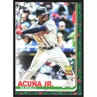 2019 Topps Wal-Mart Holiday #HW85 Ronald Acuna Jr.