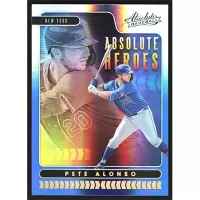 2020 Absolute Heroes Spectrum Blue #AH3 Pete Alonso