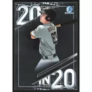 2020 Bowman Chrome Draft 20 in '20 #20IN20-PB Patrick Bailey