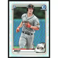 2020 Bowman Chrome Draft Refractors #BD-146 Patrick Bailey