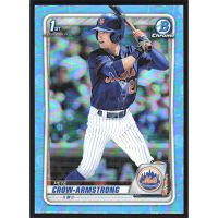 2020 Bowman Chrome Draft Sky Blue Refractors #BD-72 Pete Crow-Armstrong