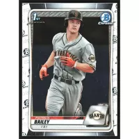 2020 Bowman Chrome Draft #BD-146 Patrick Bailey