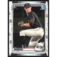 2020 Bowman Chrome Draft #BD-148 RJ Dabovich