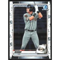 2020 Bowman Chrome Draft #BD-200 Hunter Bishop