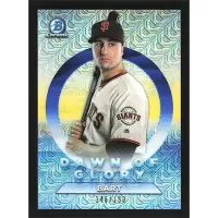 2020 Bowman Chrome Mega Box Dawn of Glory Refractors #DG-18 Joey Bart