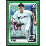 2020 Bowman Chrome Prospects Green Refractors #BCP-116 J.J. Bleday