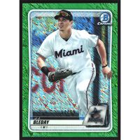 2020 Bowman Chrome Prospects Green Refractors #BCP-116 J.J. Bleday