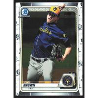 2020 Bowman Chrome Prospects #BCP-34 Zack Brown