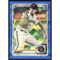 2020 Bowman Chrome Sapphire Prospects #BCP-140 Nick Bennett