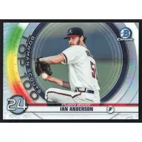 2020 Bowman Chrome Scouts Top 100 #BTP-24 Ian Anderson