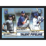 2020 Bowman Chrome Talent Pipeline #TP-KCR K. Bubic/F. Griffin/K. Lee