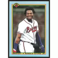 2020 Bowman Chrome '90 #90B-RAJ Ronald Acuna Jr.