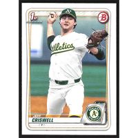 2020 Bowman Draft #BD-134 Jeff Criswell