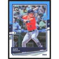 2020 Donruss Optic Carolina Blue and White #131 Alex Bregman