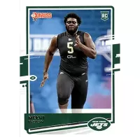 2020 Donruss #270 Mekhi Becton