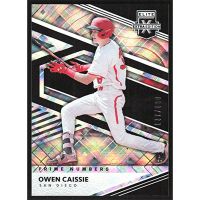 2020 Elite Extra Edition Prime Numbers A #45 Owen Caissie