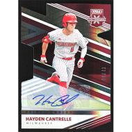 2020 Elite Extra Edition Signatures Prime Numbers Die Cut #158 Hayden Cantrelle Autographed