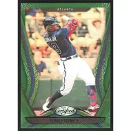 2020 Panini Chronicles Certified Green #13 Ronald Acuna Jr.