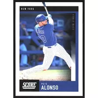 2020 Panini Chronicles Score #28 Pete Alonso