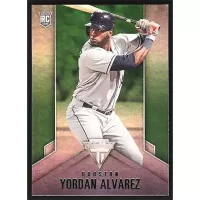 2020 Panini Chronicles Titanium Green #15 Yordan Alvarez