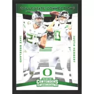 2020 Panini Contenders Draft Picks Collegiate Connections #8 J. Breeland/J. Herbert