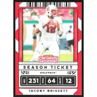 2020 Panini Contenders Draft Picks #44 Jacoby Brissett