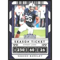 2020 Panini Contenders Draft Picks #90 Saquon Barkley