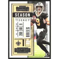 2020 Panini Contenders #40 Drew Brees