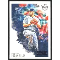 2020 Panini Diamond Kings Artist Proof Blue #55 Logan Allen