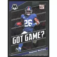 2020 Panini Mosaic Got Game? #GG9 Saquon Barkley