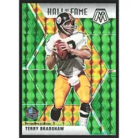 2020 Panini Mosaic Green #286 Terry Bradshaw Hall of Fame