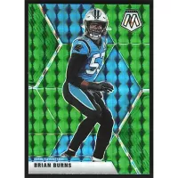 2020 Panini Mosaic Green #39 Brian Burns