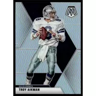 2020 Panini Mosaic Silver Prizm #63 Troy Aikman