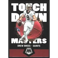 2020 Panini Mosaic Touchdown Masters #TM1 Drew Brees