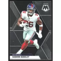 2020 Panini Mosaic #150 Saquon Barkley