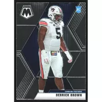 2020 Panini Mosaic #244 Derrick Brown