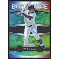 2020 Panini Prizm Brilliance Red White and Blue #B-5 Javier Baez