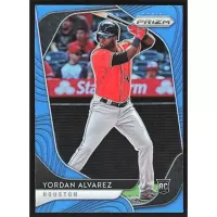 2020 Panini Prizm Carolina Blue #181 Yordan Alvarez