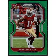 2020 Panini Prizm Green #301 Brandon Aiyuk