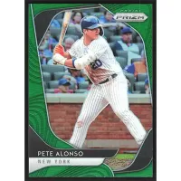 2020 Panini Prizm Green #66 Pete Alonso